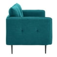 thumbnail image 2 of Modway Cameron Tufted Fabric Sofa in Teal, 2 of 10