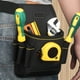 thumbnail image 5 of Eigraketly Riñonera de tela Oxford para herramientas, correa ajustable de repuesto con múltiples bolsillos, cinta de fontanero para electricista, bolsas Herramientas eléctricas Eigraketly TO012035-00, 5 of 6