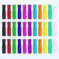 thumbnail image 1 of 33pcs Silicone Straw Tips, Multicolor Straw Protectors, Silicone Straw Covers, ReCAable Straw Covers for Metal Straws, Suitable for Smoothies and Hot and Cold Drinks, 1 of 5