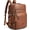 Two-toned Brown, variant on Shrrie Laptop Backpack for Women,Vegan Leather Backpack Work Computer Backpacks fits 16" Laptop,Water Resistant Teacher Nurse Casual Daypack for Weekender Camping Travel