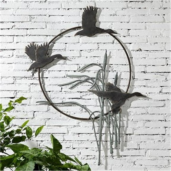 SPI Home 34907 Crane Trio Garden Wall Hanging - 40.50 x 21 x 0.50 in.