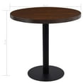 thumbnail image 4 of vidaXL Bistro Table Dark Brown 80 cm MDF, 4 of 4