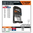 thumbnail image 1 of Juego llaves combinadas con matraca, 8 pzas, Truper Expert Expert Juego llaves combinadas con matraca, 8 pzas, Truper Expert, 1 of 1