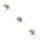 thumbnail image 5 of Advancent Limpie el polvo fácilmente con plantas artificiales de bajo mantenimiento Balcón ABS Suculentas artificiales MM906 Verde flocado Type1 NO1, 5 of 6