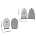 thumbnail image 5 of AOOOWER 2xGarment Ironing Gloves Portable Heat Resistant Board Cover Anti Steam Mittens, 5 of 15
