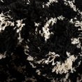 thumbnail image 2 of Unique Loom Moroccan Trellis Shag Collection Area Rug - Meknes (6' 1" Square Black and White), 2 of 6