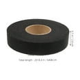 thumbnail image 2 of RENACLIPY Black Nonwoven Hem Tape for Clothes and Curtains, No Sew Fabric Tape for Easy Repairs and Sewing Projects, 2 of 8