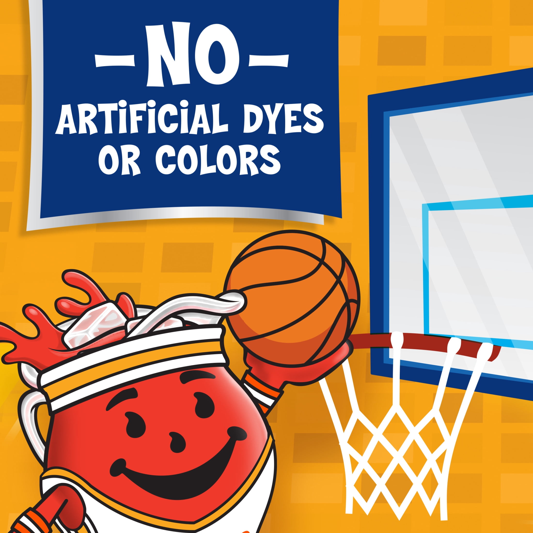 Kool-Aid Jammers Orange Thunder vs Citrus Champs Artificially Flavored Drink, 10 Pouches, for On-the-Go, on the Bench, or in the Stands, Orange Flavor, No Artificial Dyes, 6 fl oz