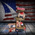 thumbnail image 2 of OYIGU Independence Day Tiered Tray Decor, 4th of July Patriotic Tiered Tray Decor, Wooden Decorative Trays, Wooden Signs Farmhouse Rustic Ornaments for Home Kitchen Living Room, 2 of 5