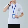 thumbnail image 4 of DHFJKG Women's And Men's Polo Shirts Workwear Summer Short Sleeve Breathable Polos, Sizes S-XXXXL, 4 of 5