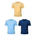 thumbnail image 2 of Paquete De Playeras Cuello Tipo V 3 Pzs Comodas Colores, 2 of 5