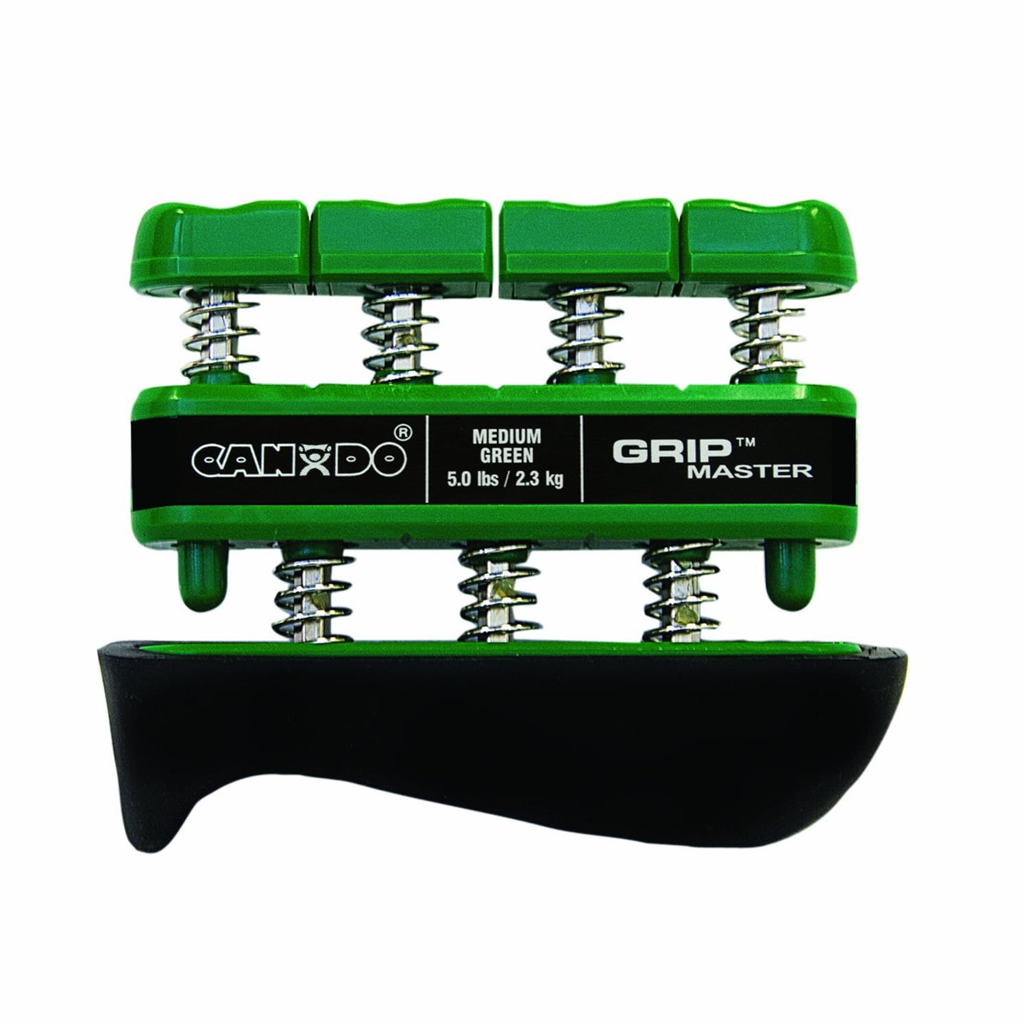 CanDo GripMaster hand exerciser Green, medium Finger (5.0 lb)