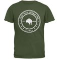 thumbnail image 1 of Grand T-Shirt Adulte Vert Militaire Parc National Teton, 1 of 1