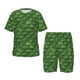 thumbnail image 1 of Fotbe Cactus 3 Pijama Estampada de 2 Piezas para Niños – Ropa de Dormir de Manga Corta Cómoda para Niños y Niñas, Camiseta y Shorts de Algodón-Medium, 1 of 6