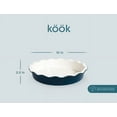 thumbnail image 5 of kook 10" Ceramic,Porcelain,Stoneware Pie Pan, 5 of 5