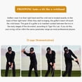 thumbnail image 1 of Pelota oscilante para entrenador de muñeca de golf con corrector de postura para principiantes, 1 of 6