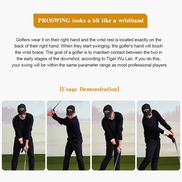 Pelota oscilante para entrenador de muñeca de golf con corrector de postura para principiantes
