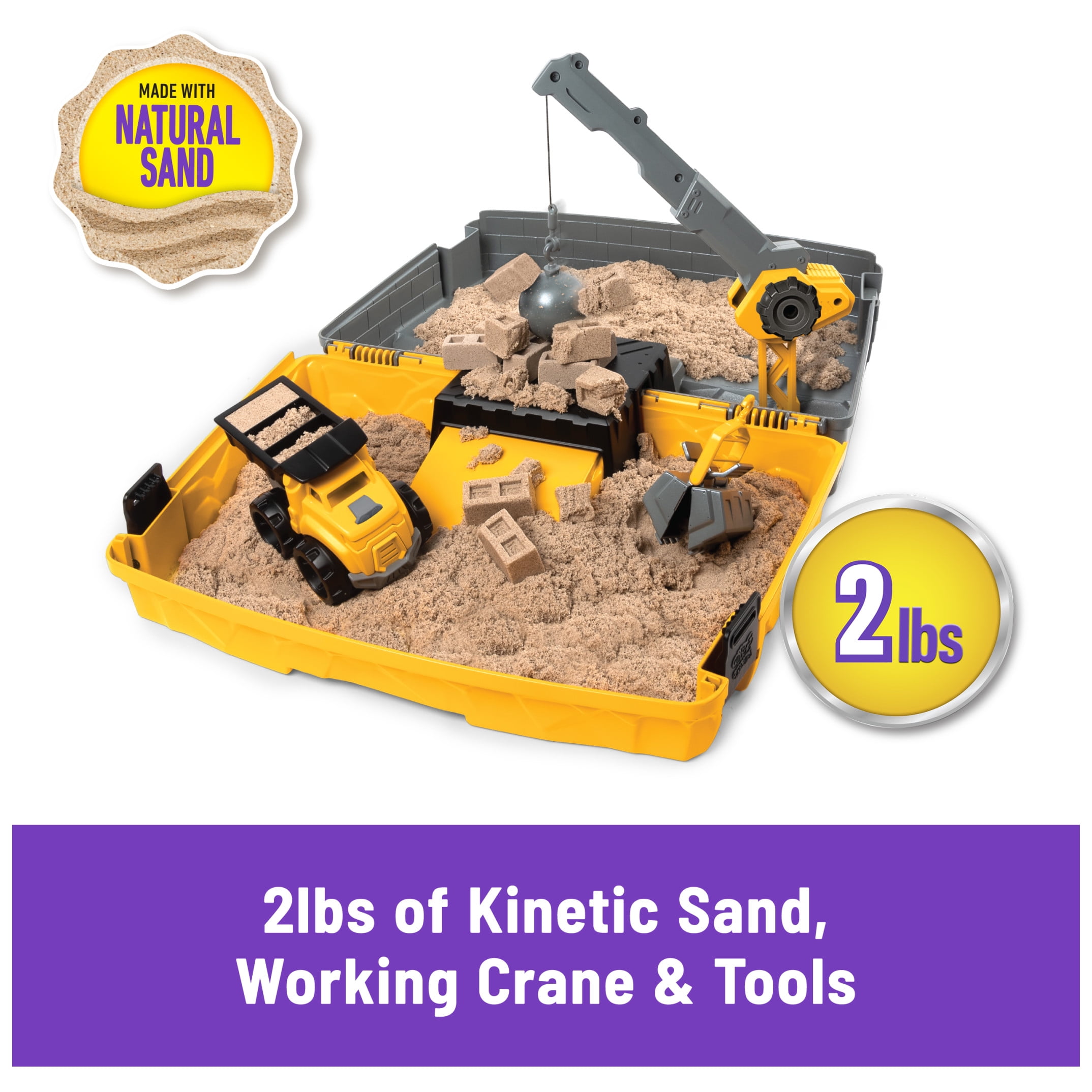 Kinetic Sand, Construction Site Folding Sandbox Playset