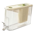 thumbnail image 3 of Hervidor de agua frío de plástico PP de 4 litros, dispensador de bebidas con grifo, jarra de agua y jugo. Verde, 3 of 9