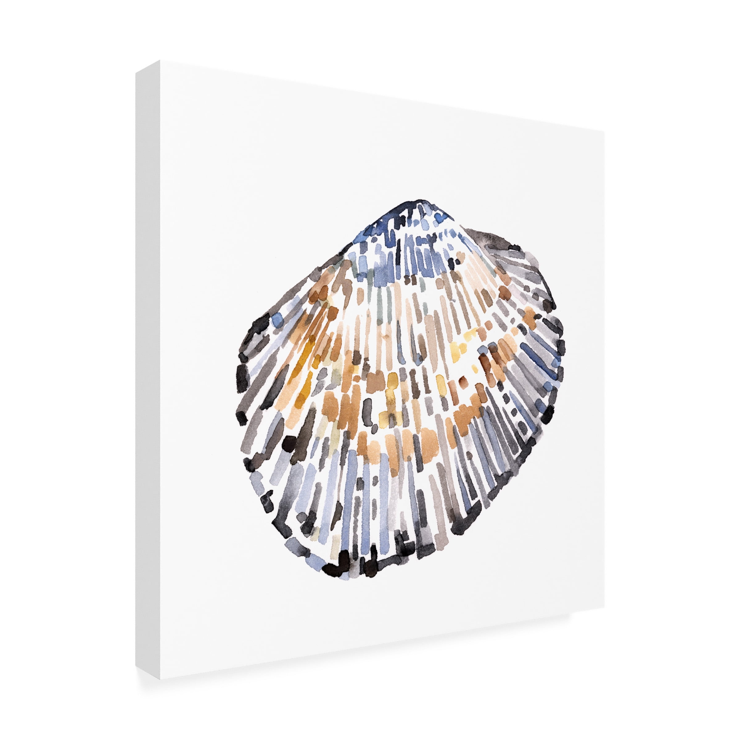 Emma Caroline 'Simple Shells IV' Canvas Art