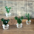 thumbnail image 5 of Grandest Birch Cactus Ornaments Good Craftsmanship Decorative Glass Miniature Cactus Bonsai Figurine for Table A B C D E F G H I J, 5 of 8