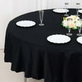 thumbnail image 6 of Efavormart 90" Round Tablelinens Commercial grade 100% Cotton Tablecloth For Wedding Party Home Decor - Black, 6 of 11