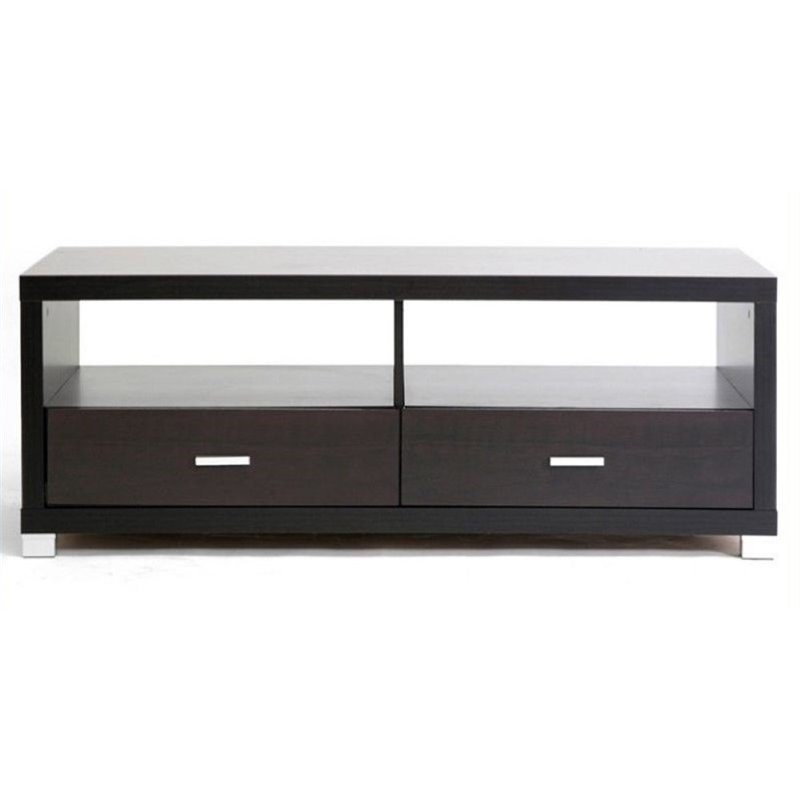 Bowery Hill 47" TV Stand in Dark Brown