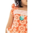 thumbnail image 5 of Disney Princess Toddler Girls Moana Cosplay Tutu Dress with Flutter Sleeves, Sizes 12M-5T, 5 of 5