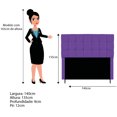 thumbnail image 4 of Cabecera Manchester matrimonial - Morado WEIK Manchester, 4 of 4