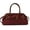 Ms Wine Red, variant on Women's Suede Shell Leather Tote Bag - Minimalist Korean Style Crossbody Shoulder Bag with Belt Buckle (4 Colors)