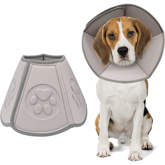 Dog Cone Collar Soft, Pet Recovery Cone for Dogs and Cats, Protective Collar After Surgery for Small Medium Large Dogs
