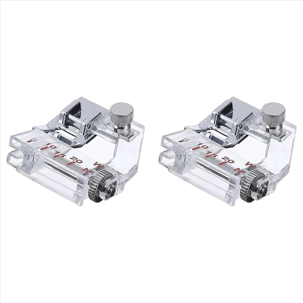 2X 6290 Accesorios para Máquinas de Coser con Prensatelas para Encuadernación con Cinta Al Bies para Singer, para , para , para , Etc.
