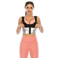 thumbnail image 3 of Mascarry Women Sauna Vest Sweat Tank Top Tights Hot Heat Shaper with Zipper Design, 3 of 8