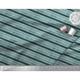 thumbnail image 2 of Soimoi Moss Georgette Fabric Stripe Block Print Fabric by Yard 42 Inch Wide, 2 of 3