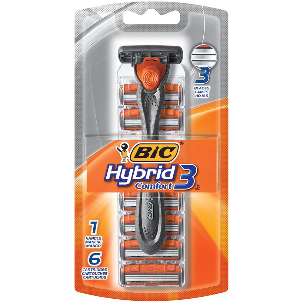 Bic hybrid 3 comfort replacement blades Clearance