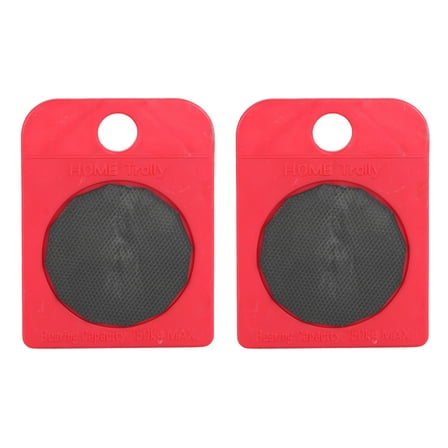 Hemoton 6 pcs Plastic Plate Wheel Mover Small Moving Furniture Dolly Furniture Movers