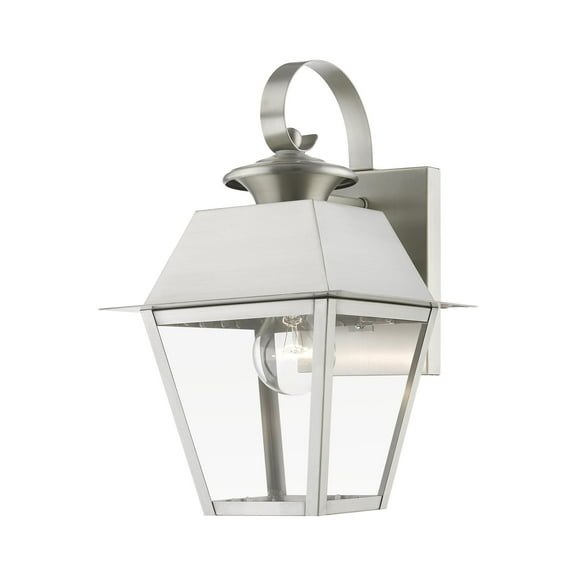 Livex Lighting - Wentworth - 1 Light Small Outdoor Wall Lantern In Classic