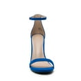 thumbnail image 2 of BURUDANI Women's High Heels Flower Ankle Strap Stilettos Round Open Toe Dressy Sexy Sandals, 2 of 5