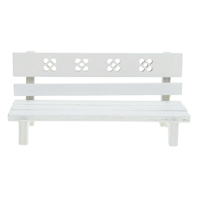 MasteelfCA Miniature Garden Bench Micro Garden Bench Mini Garden Park Bench Mini House Accessories