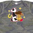 thumbnail image 4 of Inktastic Cowboy Birthday One Year Old with Cowboy Boots Boys Baby Bodysuit, 4 of 5