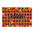 thumbnail image 2 of Fall Kitchen Mats,Fall Door Mat,Fall Door Mat Outdoor for Front Door, Fall Decorations for Home Welcome Doormat Non-Slip Washable Thanksgiving Pumpkin Hello Doormat(E 24*16in), 2 of 8