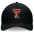 thumbnail image 2 of Men's Top of the World Black Texas Tech Red Raiders Spacer Flex Hat, 2 of 4