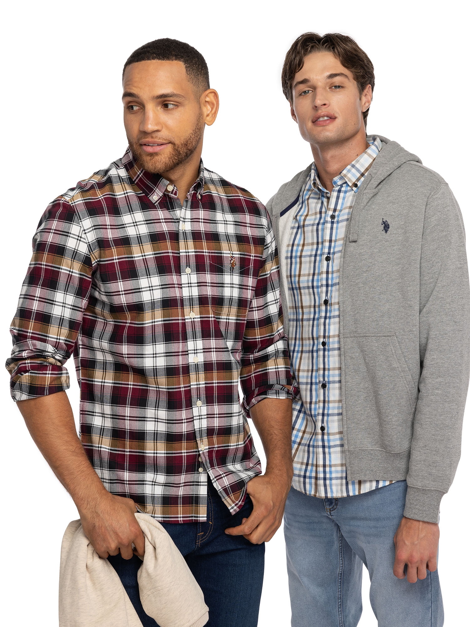 U.S. Polo Assn. Men's Everyday Full Zip Fleece Hoodie
