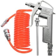 Adjustable Air Flow Tool High-pressure Dust Blowing Tool Pneumatic Tool with Spring Tube