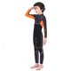 thumbnail image 1 of Blantye Traje de baño Traje de Buceo de Manga Larga para Surf Traje de baño de natación para niños(XL-Negro y Naranja), 1 of 5