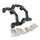 thumbnail image 2 of 1 Par Alum Alloy 1:12 Pull Rod Base Asiento para MN-90 MN-99 Repuestos Negro, 2 of 7