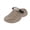 Coffee, variant on Womens Mens Clogs with Arch Support and Back Straps Comfortable Cushion Footbed Orthopedic Slip on Walking Slippers for Plantar Fasciitis Eva Garden Shoes Grey Size 9.5
