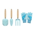 thumbnail image 2 of 4x Herramientas de jardinería para niños Conjuntos de juguetes de playa Pequeños juguetes al aire libre por al aire libre Mini Garden Tools Guantes de, 2 of 9