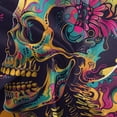 thumbnail image 6 of 2/3pcs Bedding Set Skull Comforter Cover Pillowcase Teen Adult Unique Design Bedroom Decor,California King (98"x104"), 6 of 6