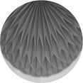 thumbnail image 1 of Ahgly Company Machine Washable Indoor Round Transitional Dark Gray Area Rugs, 4' Round, 1 of 7